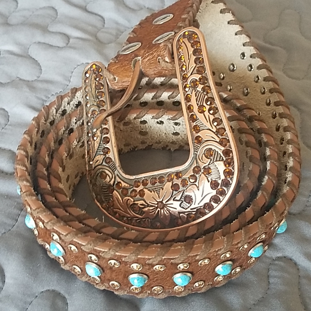 Women western XL belt